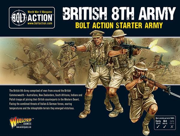 Bolt Action: British 8th Army