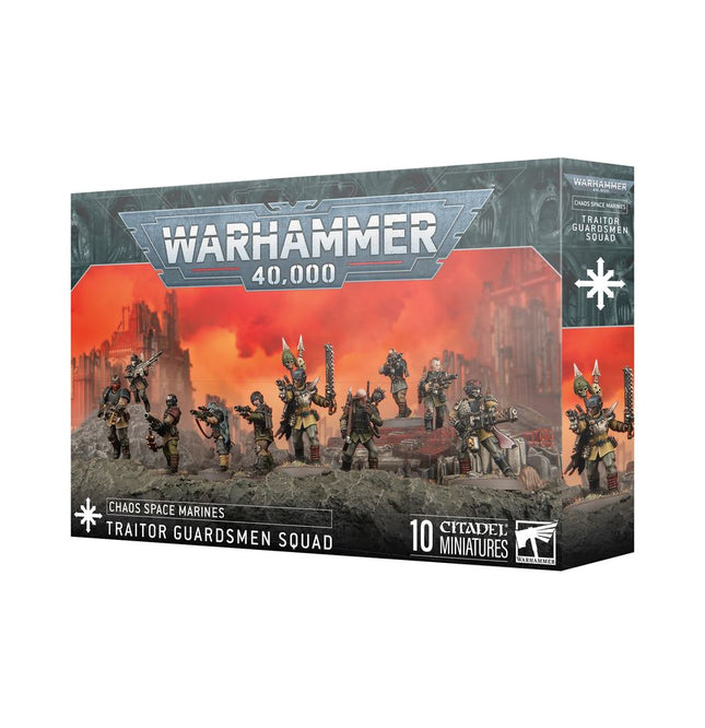 Chaos Space Marines: Traitor Guardsmen Squad PREORDER