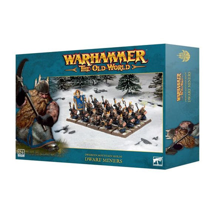 The Old World: Dwarfen Mountain Holds - Dwarf Miners