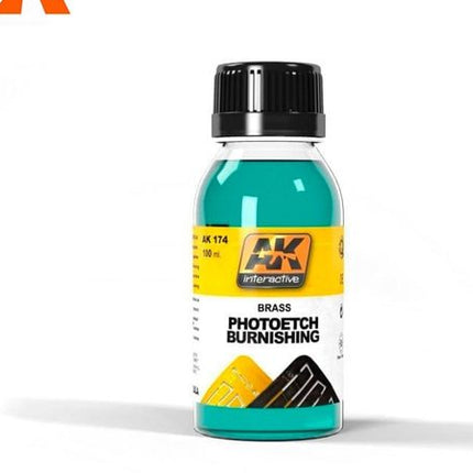 AK Interactive Brass Photoetch Burnishing