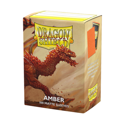 Dragon Shield Standard Matte Amber (100)