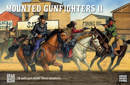 Dead Man's Hand: Redux - Mounted Gunfighters II (Plastic)