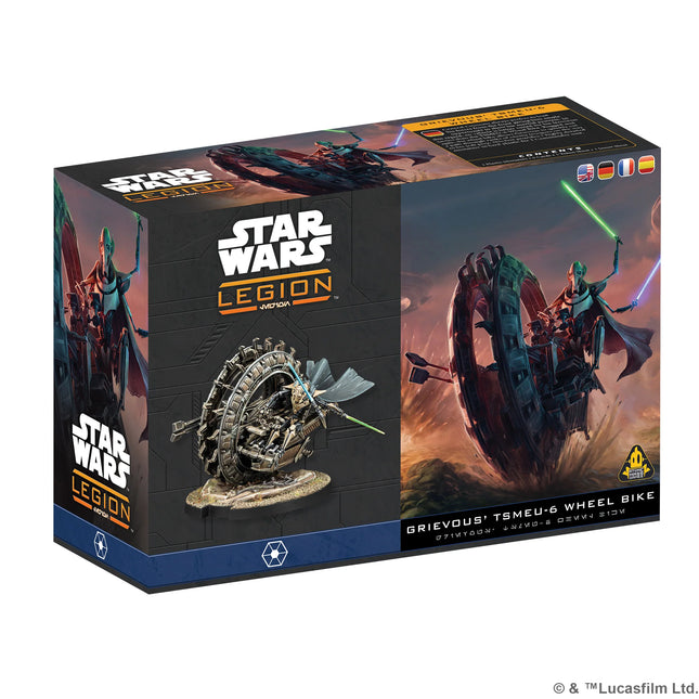 Star Wars: Legion - General Grievous' TSMEU-6 Wheel Bike PRE-ORDER