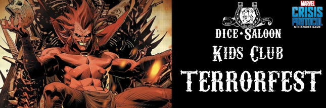 Kids Club ages 8-15 - Marvel Crisis Protocol Halloween Terrorfest! 29/10/25