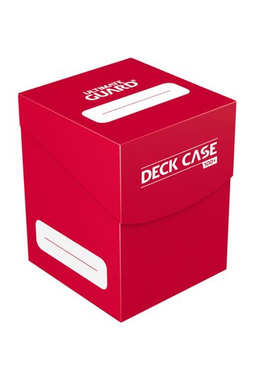 UG Deck Case 100+ Standard Size Red