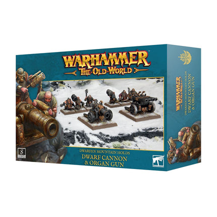 The Old World: Dwarfen Mountain Holds - Dwarf Cannon & Organ Gun