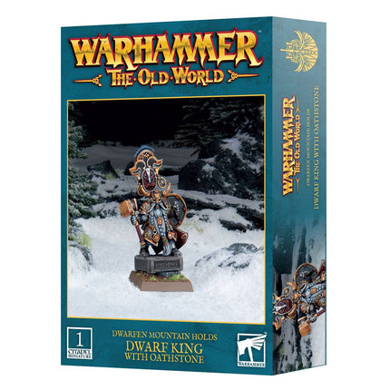 The Old World: Dwarfen Mountain Holds - Dwarf King With Oathstone