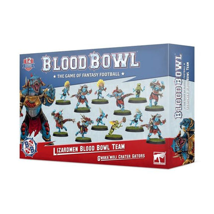 Blood Bowl: Lizardmen Team - Gwaka'moli Crater Gators
