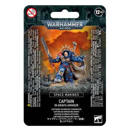 Space Marines: Captain in Gravis Armour