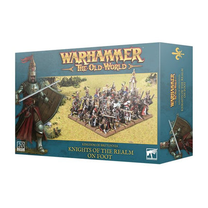 The Old World: Kingdom of Bretonnia - Knights of the realm on Foot