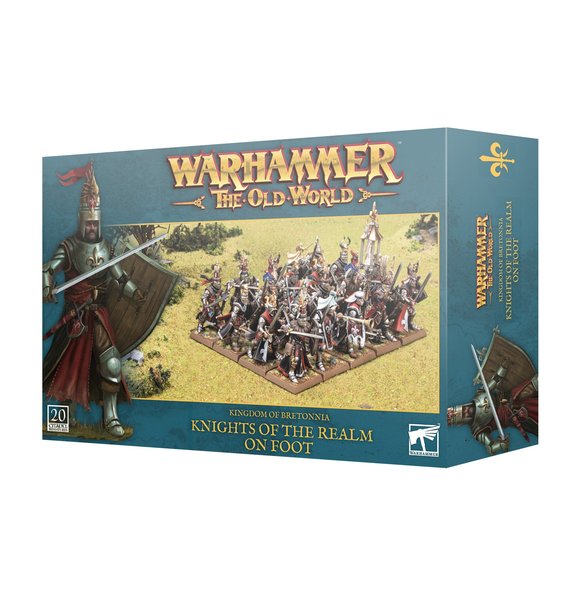 The Old World: Kingdom of Bretonnia - Knights of the realm on Foot