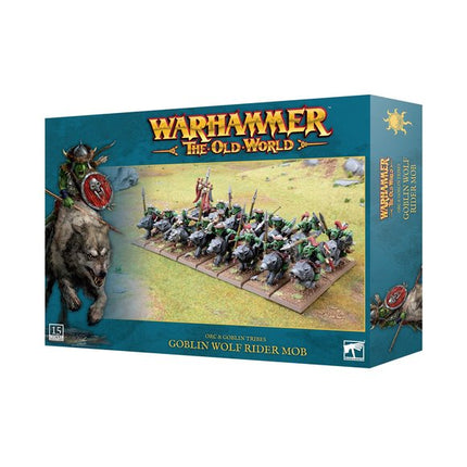 The Old World: Orc & Goblin Tribes - Goblin Wolf Rider Mob