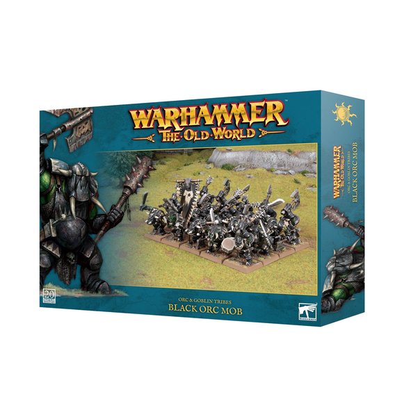 The Old World: Orc & Goblin Tribes - Black Orc Mob