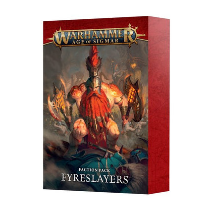 Age of Sigmar 4th Edition: Faction Pack - Fyreslayers