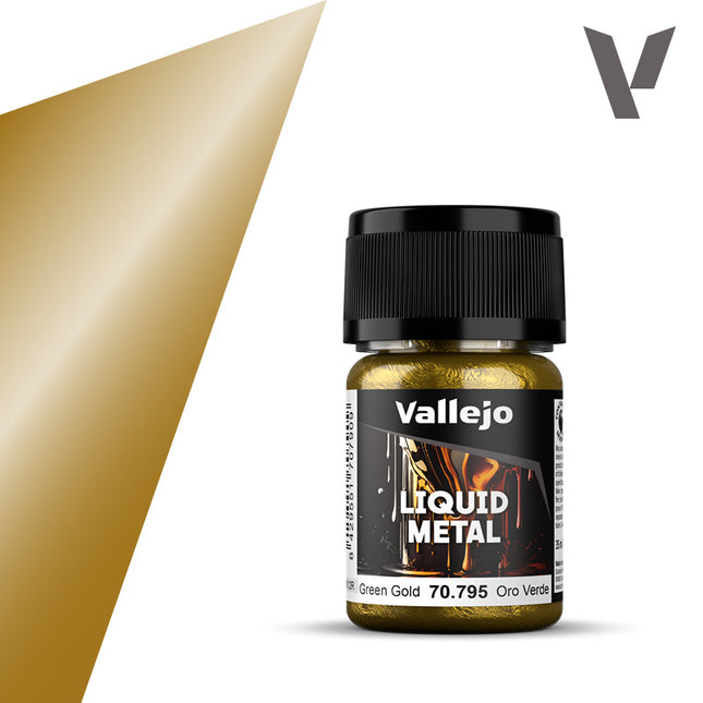 Vallejo Model Color - Green Gold (Metals 35ml)