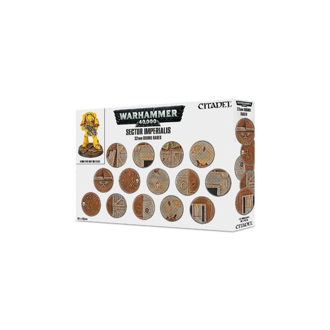 Warhammer 40,000: Sector Imperialis 32mm Round Bases