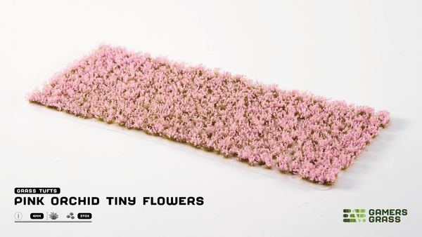 Gamers Grass: Tiny Flowers - Pink Orchid