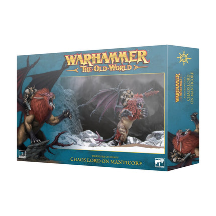 The Old World: Warriors of Chaos - Chaos Lord on Manticore