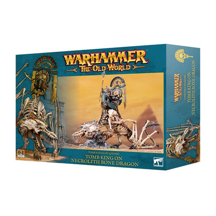 Tomb Kings of Khemri: Tomb King / Liche Priest on Necrolith Bone Dragon