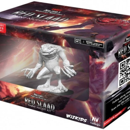 Nolzur's Marvelous Miniatures - Red Slaad Paint Night Kit