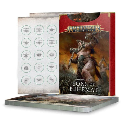 Warscroll Cards: Sons of Behemat