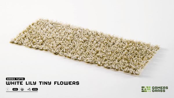Gamers Grass: Tiny Flowers - White Lily