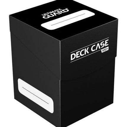 Ultimate Guard Plastic Deckbox: Black 100+