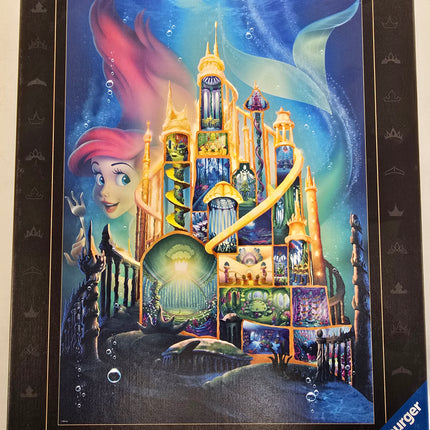 Disney Ariel Castle (1000pc) Ravensburger Puzzle