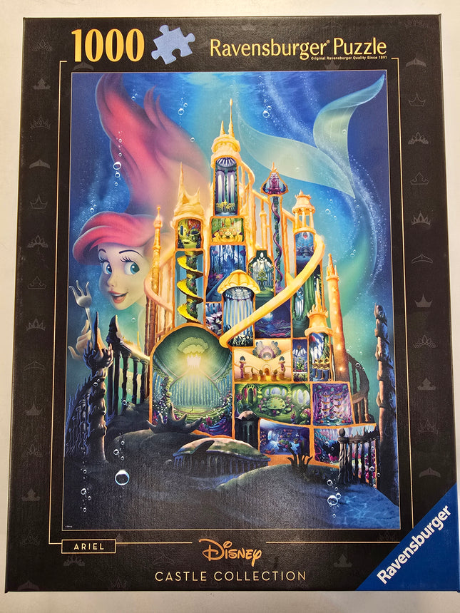 Disney Ariel Castle (1000pc) Ravensburger Puzzle