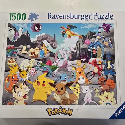 Pokemon Classics (1500pc) Ravensburger Puzzle