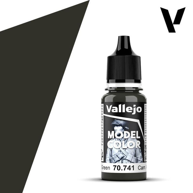 Vallejo Model Color - Cam. Black Green
