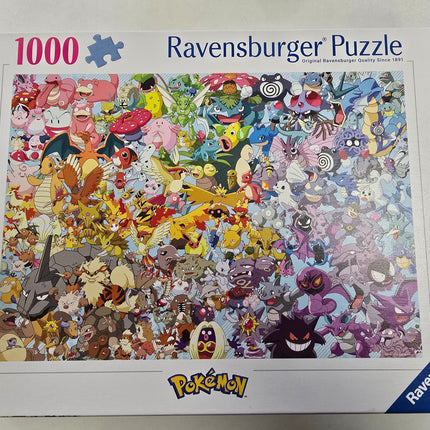 Pokemon Challenge Original 151 (1000pc) Ravensburger Puzzle