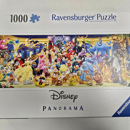 Disney Group Photo Panorama (1000pc) Ravensburger Puzzle