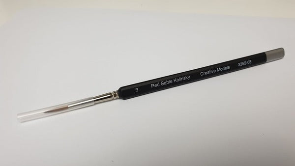 Kolinsky Sable Triangular Brush Size 03