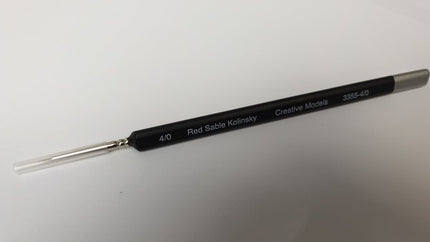 Creative Models Kolinsky Sable Triangular Brush No. 4/0