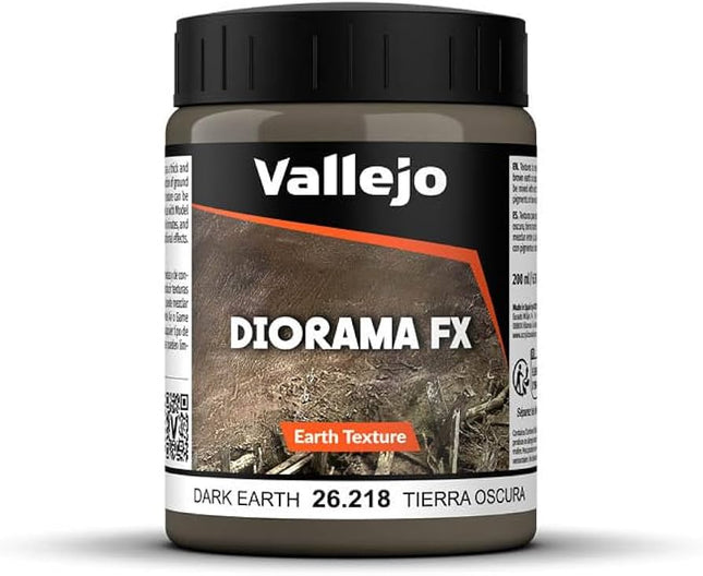Vallejo Diorama FX 200ml Dark Earth