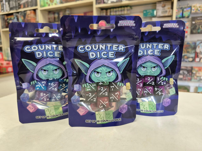 Mystery Dice Goblins: Counter Dice (+1/+1 and -1/-1 etc.)