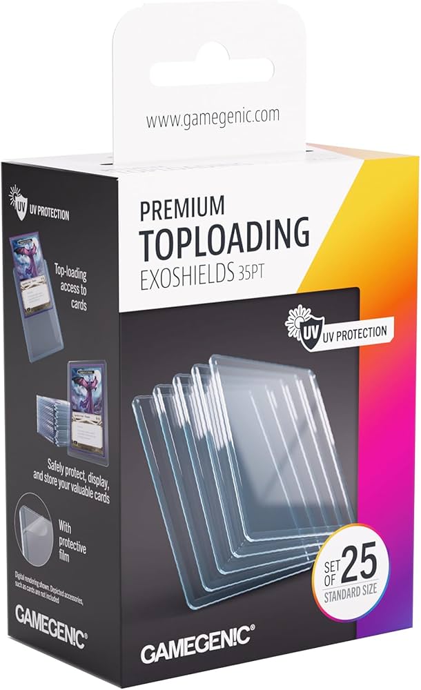 Gamegenic Premium Toploader Exoshields