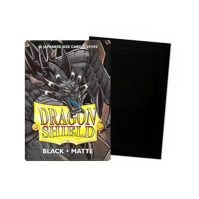 Dragon Shield Black Matte Japanese Size (60)