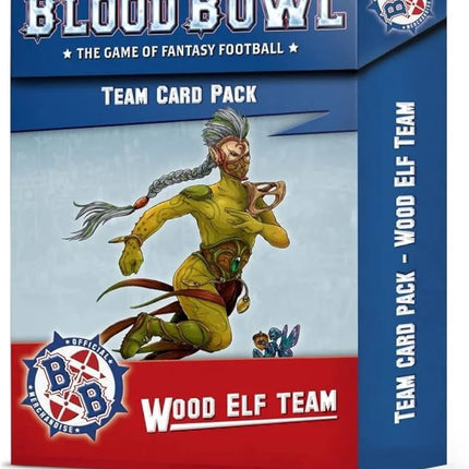 Blood Bowl Wood Elf Team Cards - Second Edition