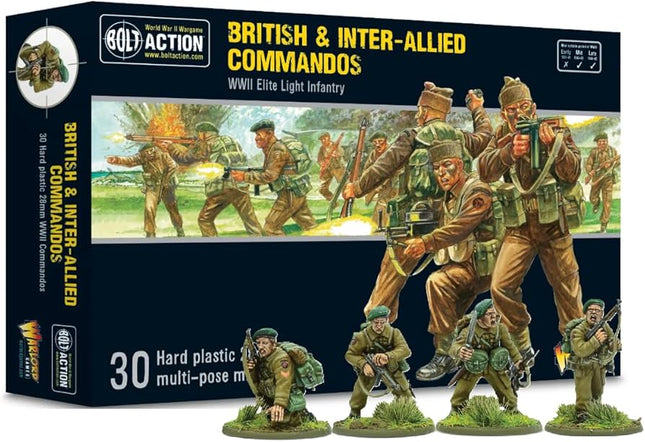 Bolt Action - British & Inter-allied Commandos
