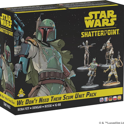 Star Wars: Shatterpoint - We Don't Need Their Scum Unit Pack