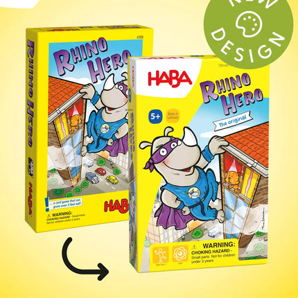 Haba Rhino Hero - Board Game