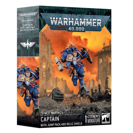 Space Marines: Captain with Jump Pack & Relic Shield