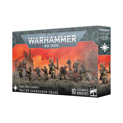 Chaos Space Marines: Traitor Guardsmen Squad PREORDER