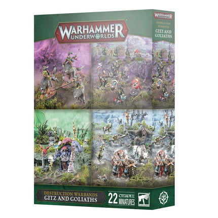 Warhammer Underworlds: Destruction Warbands - Gitz and Goliaths