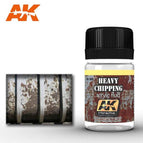 Heavy Chipping Effect