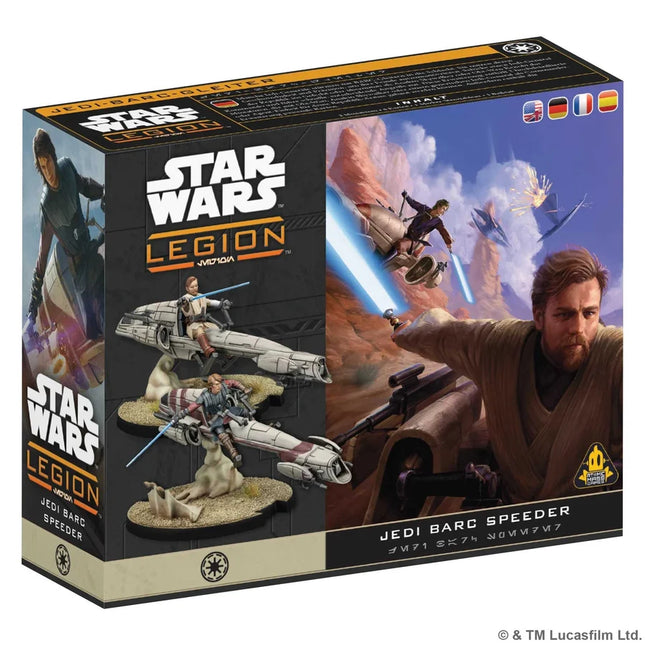 Star Wars: Legion - Jedi General on BARC Speeder PREORDER