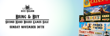 The Dice Saloon Winter Bring and Buy 30-11-25