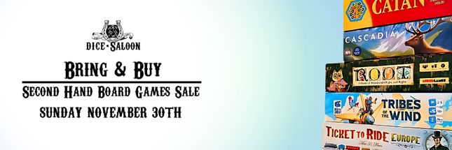 The Dice Saloon Winter Bring and Buy 30-11-25